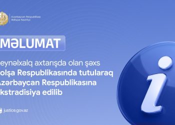 Beynəlxalq axtarışda olan şəxs Polşa Respublikasında tutularaq Azərbaycan Respublikasına ekstradisiya edilib